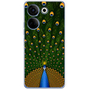 Чехол BoxFace Tecno Camon 20 Pro 4G Peacocks Tail