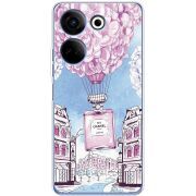 Чехол со стразами BoxFace Tecno Camon 20 Pro 4G Perfume bottle
