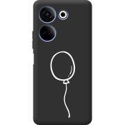 Черный чехол BoxFace Tecno Camon 20 Pro 4G Balloon