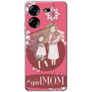 Чехол BoxFace Tecno POVA 5 GirlMom