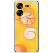 Чехол BoxFace Tecno POVA 5 Yellow Mandarins