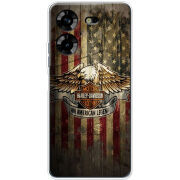 Чехол BoxFace Tecno POVA 5 Harley An American Legend