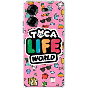 Чехол BoxFace Tecno POVA 5 Toca Boca Life World