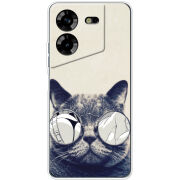 Чехол BoxFace Tecno POVA 5 Соглядатай Кот