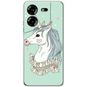 Чехол BoxFace Tecno POVA 5 My Unicorn