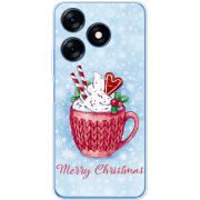 Чехол BoxFace Tecno Spark 10C Spicy Christmas Cocoa