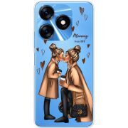 Прозрачный чехол BoxFace Tecno Spark 10C Mommy Is My BFF