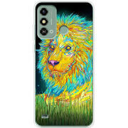 Чехол BoxFace ZTE Blade A53 Moonlight Lion