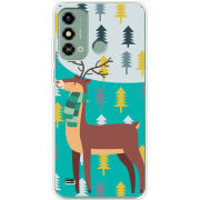 Чехол BoxFace ZTE Blade A53 Foresty Deer