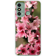 Чехол BoxFace ZTE Blade A53 Вишневые Цветы