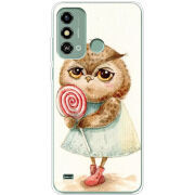 Чехол BoxFace ZTE Blade A53 Совушка