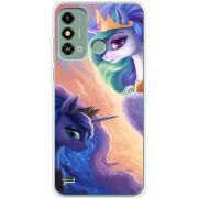 Чехол BoxFace ZTE Blade A53 My Little Pony Rarity  Princess Luna