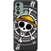 Черный чехол BoxFace ZTE Blade A53 One Piece Компас