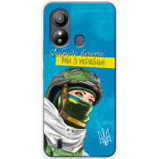 Чехол BoxFace ZTE Blade L220 Захисниця з України