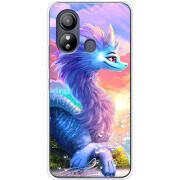 Чехол BoxFace ZTE Blade L220 Дракон Сісу