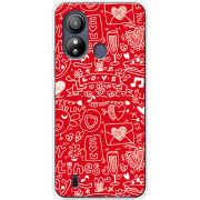 Чехол BoxFace ZTE Blade L220 Happy Valentines