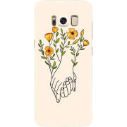 Чехол Uprint Samsung G950 Galaxy S8 Flower Hands