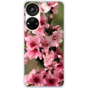 Чехол BoxFace ZTE Blade V40s Вишневые Цветы