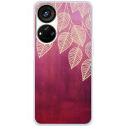Чехол BoxFace ZTE Blade V40s Gold Leaves