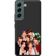 Черный чехол BoxFace Samsung Galaxy S22 (S901) BTS