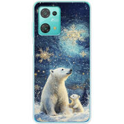 Чехол BoxFace Blackview Oscal C30 Pro Північні ведмеді