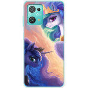Чехол BoxFace Blackview Oscal C30 Pro My Little Pony Rarity  Princess Luna