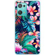Чехол BoxFace Blackview Oscal C30 Pro flowers in the tropics