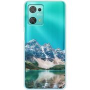 Прозрачный чехол BoxFace Blackview Oscal C30 Pro Blue Mountain