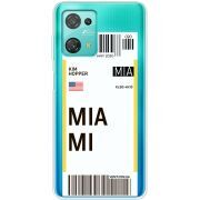 Прозрачный чехол BoxFace Blackview Oscal C30 Pro Ticket Miami