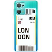Прозрачный чехол BoxFace Blackview Oscal C30 Pro Ticket London