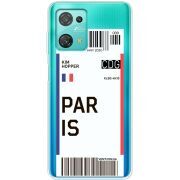 Прозрачный чехол BoxFace Blackview Oscal C30 Pro Ticket Paris