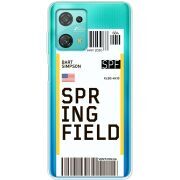Прозрачный чехол BoxFace Blackview Oscal C30 Pro Ticket Springfield