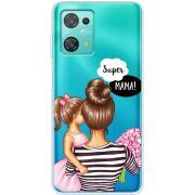 Прозрачный чехол BoxFace Blackview Oscal C30 Pro Super Mama and Daughter