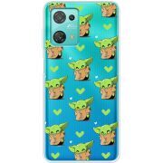 Прозрачный чехол BoxFace Blackview Oscal C30 Pro Pattern Baby Yoda