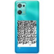 Прозрачный чехол BoxFace Blackview Oscal C30 Pro Blah Blah