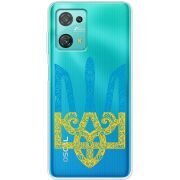Прозрачный чехол BoxFace Blackview Oscal C30 Pro Gold Trident
