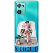 Прозрачный чехол BoxFace Blackview Oscal C30 Pro VOGUE