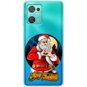 Прозрачный чехол BoxFace Blackview Oscal C30 Pro Cool Santa