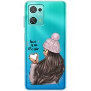 Прозрачный чехол BoxFace Blackview Oscal C30 Pro love is in the air
