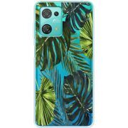 Прозрачный чехол BoxFace Blackview Oscal C30 Pro Palm Tree