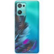 Прозрачный чехол BoxFace Blackview Oscal C30 Pro Feathers