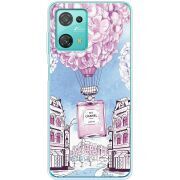 Чехол со стразами BoxFace Blackview Oscal C30 Pro Perfume bottle