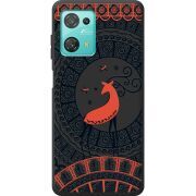Черный чехол BoxFace Blackview Oscal C30 Pro Ornament
