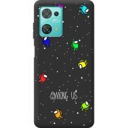 Черный чехол BoxFace Blackview Oscal C30 Pro Among Us Invisible