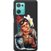Черный чехол BoxFace Blackview Oscal C30 Pro Tanker Girl