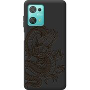 Черный чехол BoxFace Blackview Oscal C30 Pro Chinese Dragon