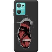 Черный чехол BoxFace Blackview Oscal C30 Pro Нападение на Титана
