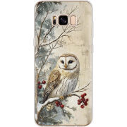 Чехол Uprint Samsung G955 Galaxy S8 Plus Christmas Owl