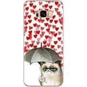 Чехол Uprint Samsung G955 Galaxy S8 Plus Raining Hearts
