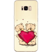 Чехол Uprint Samsung G955 Galaxy S8 Plus Teddy Bear Love